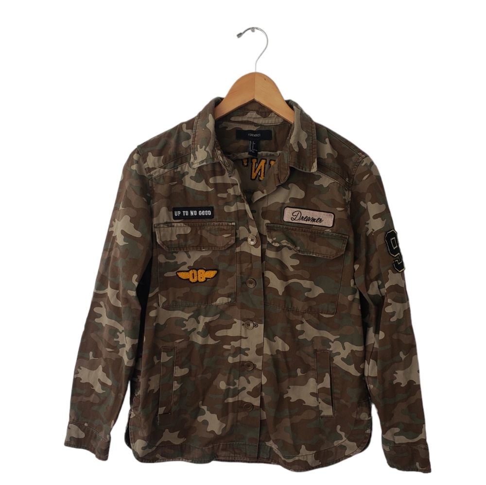 Camo Jacket.  Camouflage Jacket. Size Small